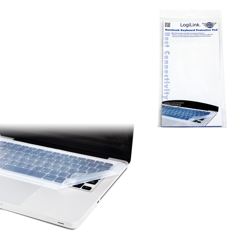 Tastatur Abdeckung LogiLink  für Notebooks Silikon 320x140mm