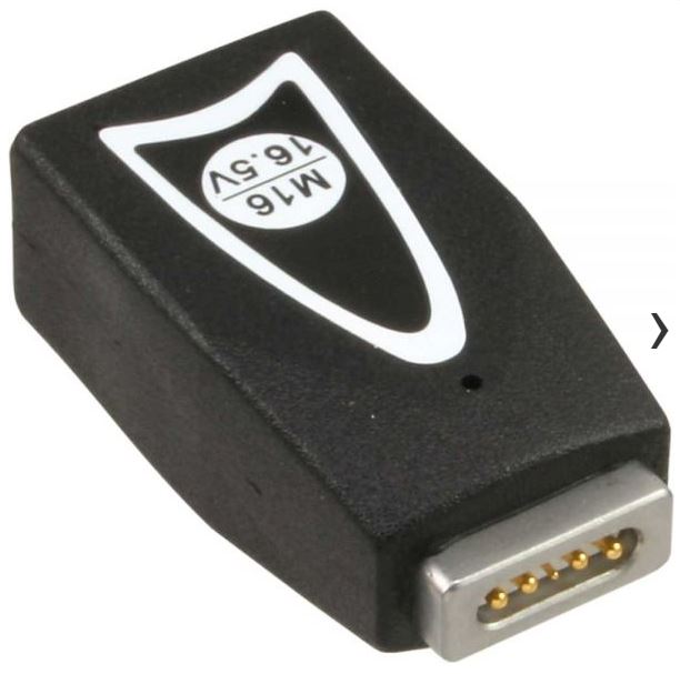 Notebook Netzteil - Zusatzadapter M16 (16,5V) für AB9241 bis AB9244, schwarz