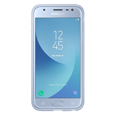 Schutzhülle für Samsung Galaxy J3 (2017), Jelly Cover blue