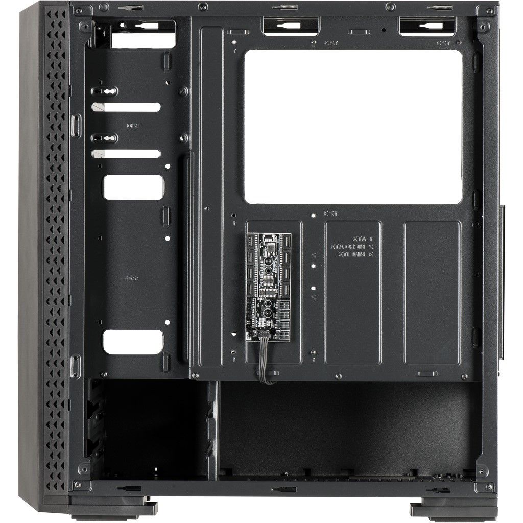 Miditower S-3906 Renegade Gaming Gehäuse ohne Netzteil, USB3/Audio, 120er RGB-Lüfter, schwarz