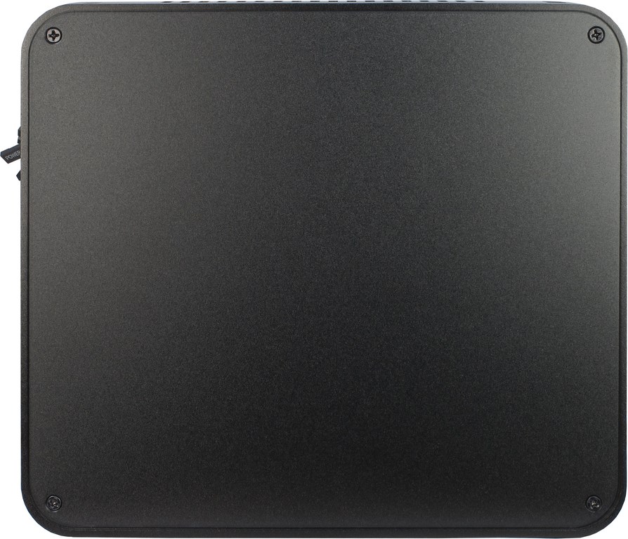 Mini-ITX Gehäuse ITX E-W60 Desktop mit 60Watt Netzteil extern, schwarz