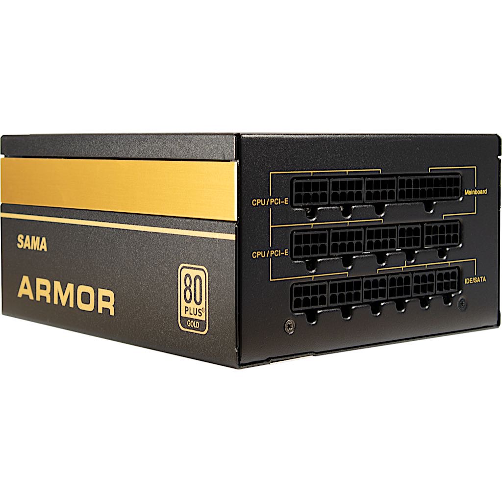 SAMA FTX-850-B Armor  850W (80+Gold) PC-Netzteil,  ATX 2.4