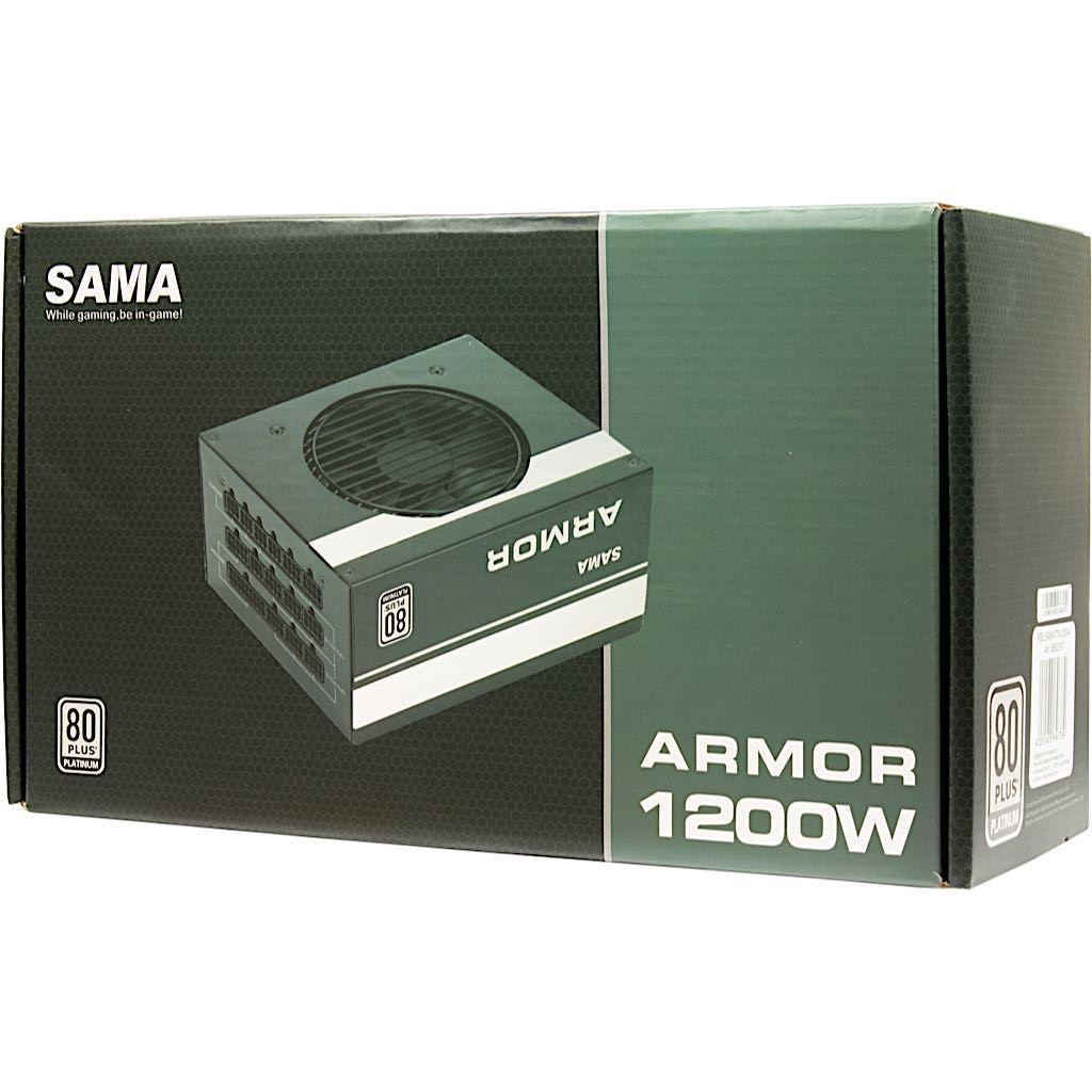 SAMA FTX-1200-A Armor  1200W (80+Platinum) PC-Netzteil,  ATX 2.4