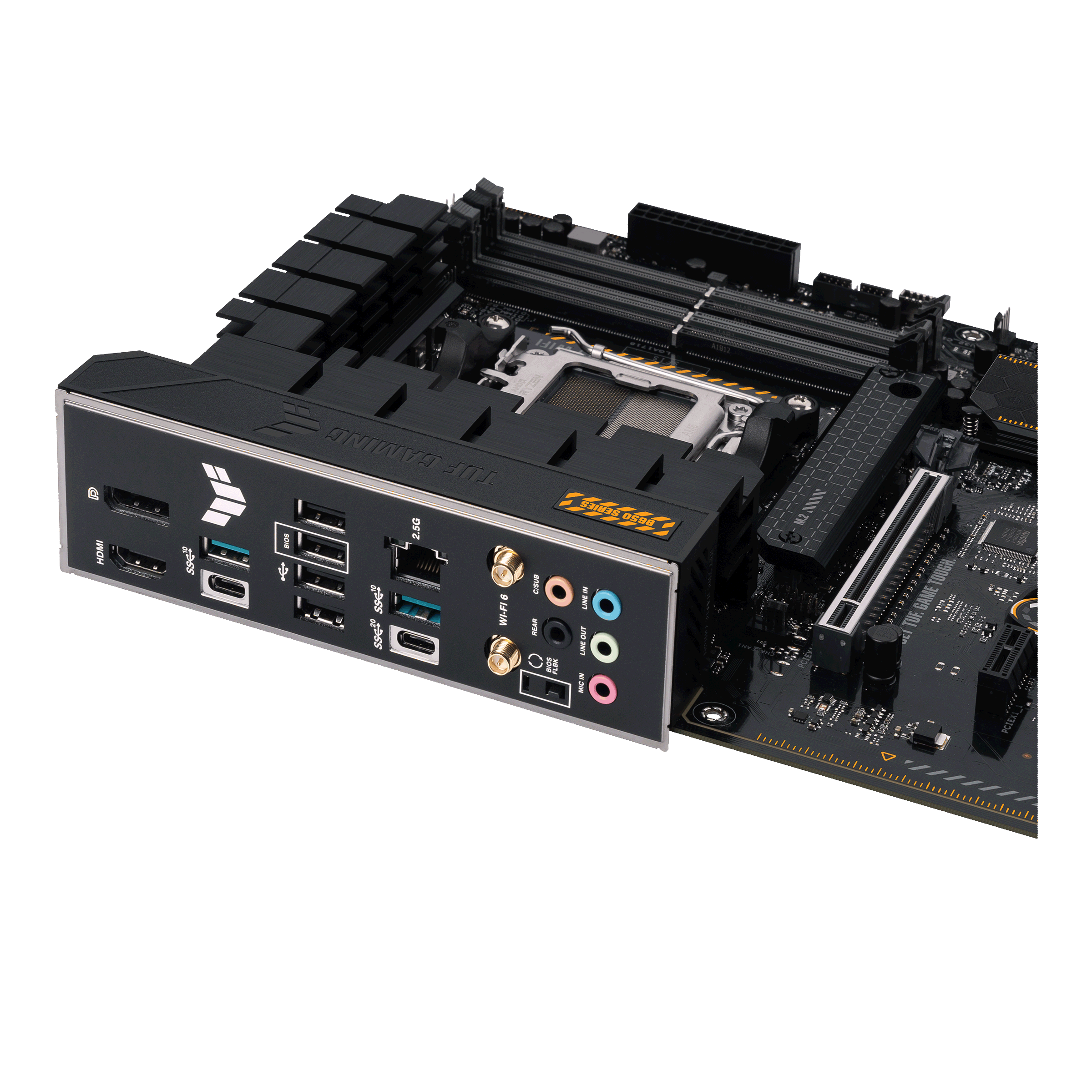 ASUS TUF Gaming B650-Plus WiFi Sockel AM5, 4xDDR5  3xM.2 / HDMI / DP / USB-C, ATX