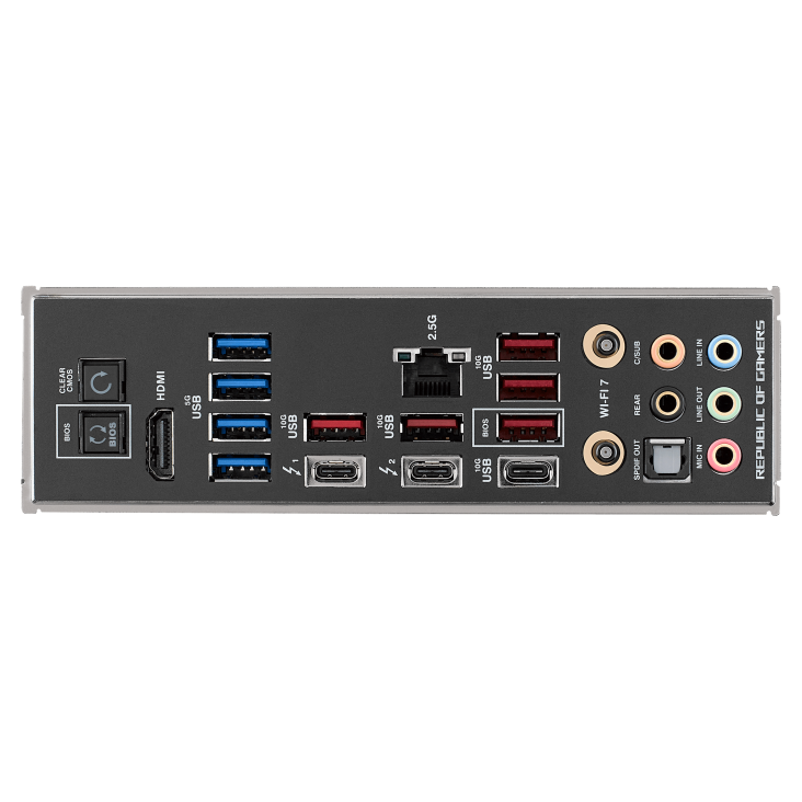 ASUS ROG MAXIMUS Z790 DARK HERO Sockel 1700, 4xDDR5  HDMI / 3x USB-C / 5x M.2 / WiFi7, ATX