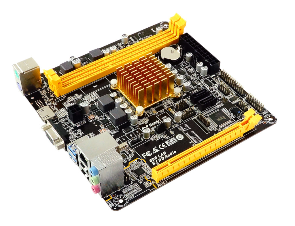Biostar A68N-2100E V 6.0 inkl. CPU AMD E1-2150, 2xDDR3  Sound / GLAN / HDMI / VGA / USB 3.1 , Mini-iTX