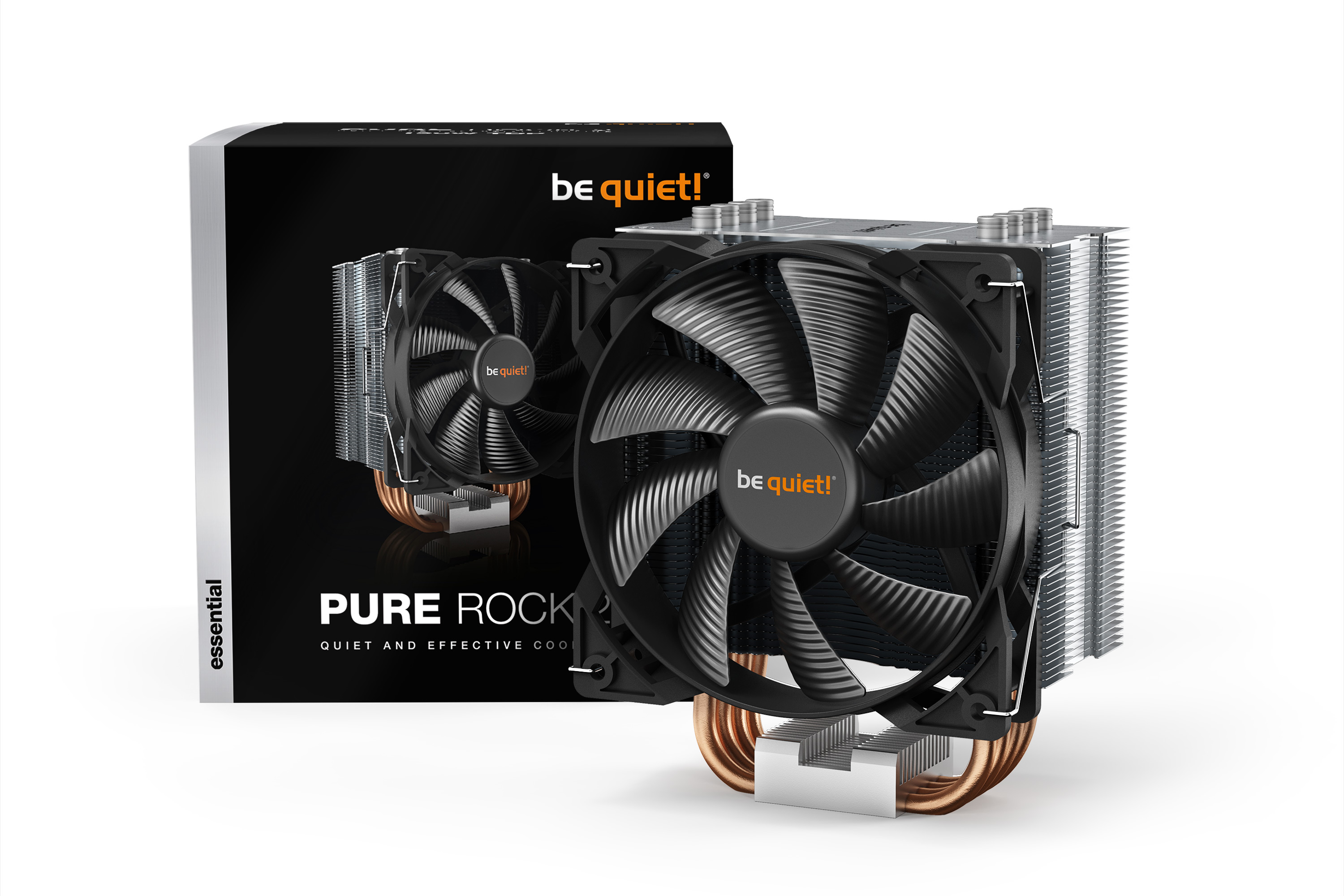 be quiet! Pure Rock 2 CPU-Kühler für Intel und AMD Prozessoren