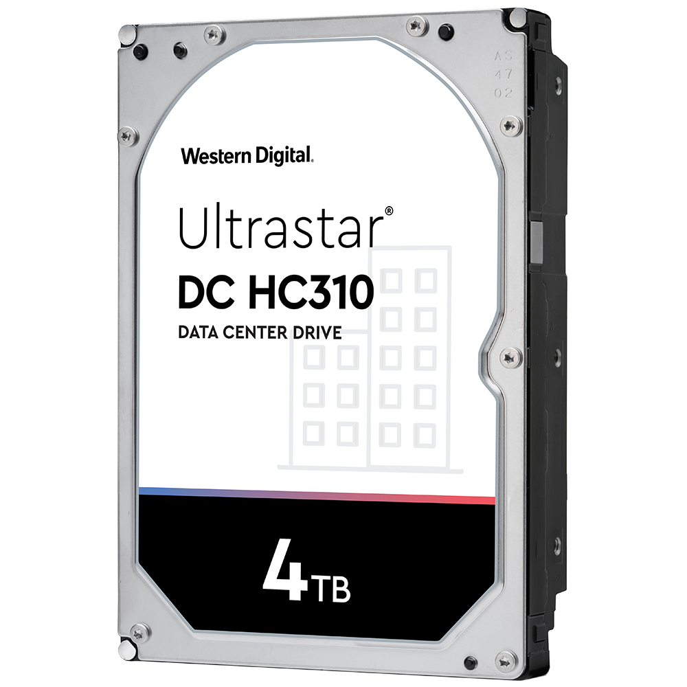 WD Ultrastar DC HC310 Festplatte 7K6 HUS726T4TALE6L4 4TB HDD SATA 6 Gb/s 256MB Cache 24x7