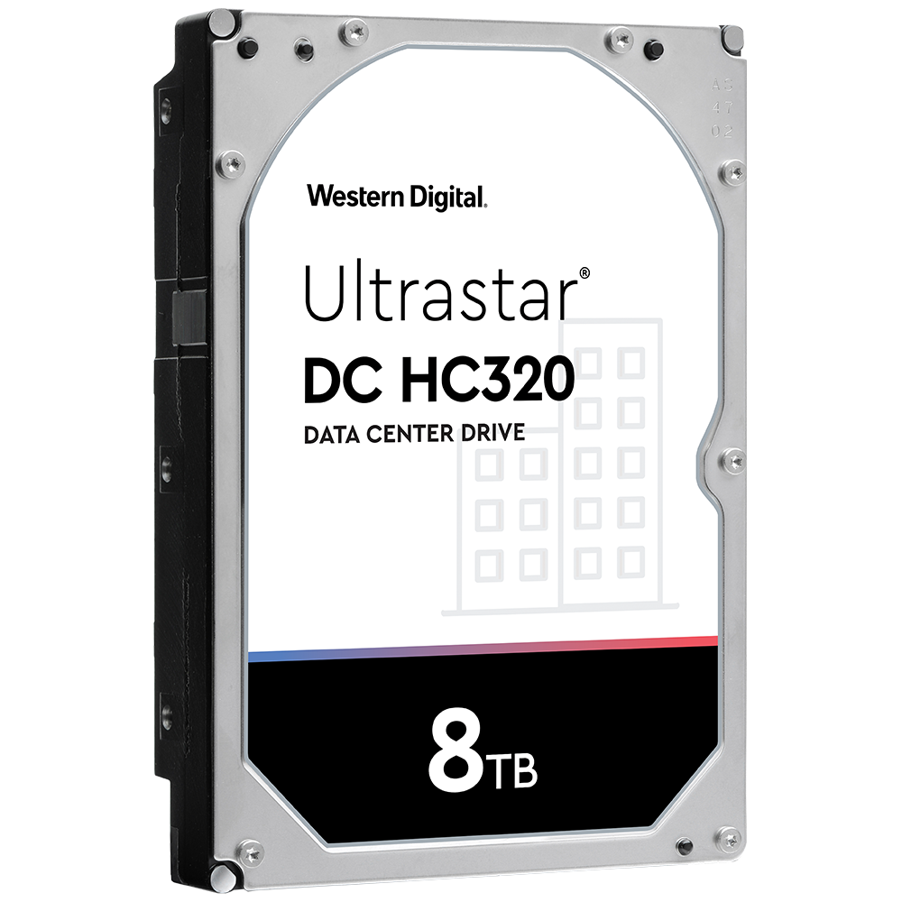 WD Ultrastar DC HC320 Festplatte 7K6 HUS728T8TALE6L4 8TB HDD SATA 6Gb/s 256MB Cache 24x7