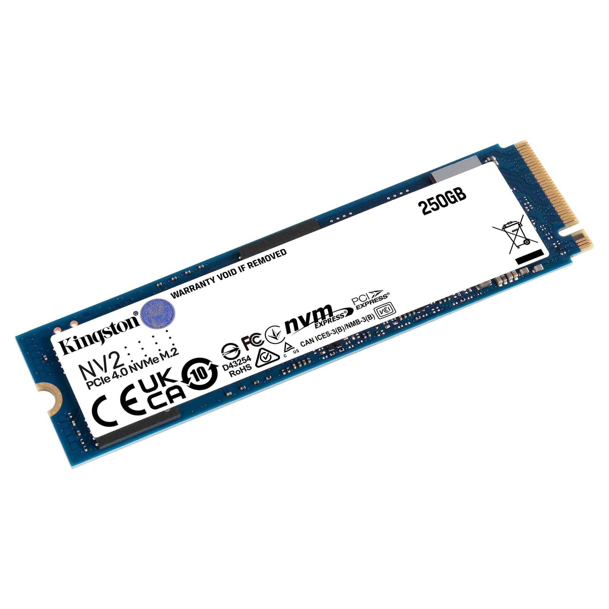 SSD Kingston SNV2S/250G 250GB M.2 PCIe NVMe Gen4 (L3000/S1300)