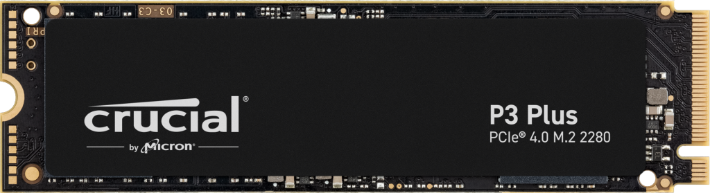 SSD Crucial P3 Plus CT4000P3PSSD8 4TB M.2 2280 NVMe PCIe 4.0 x4 (L4800/S4100MB/s)