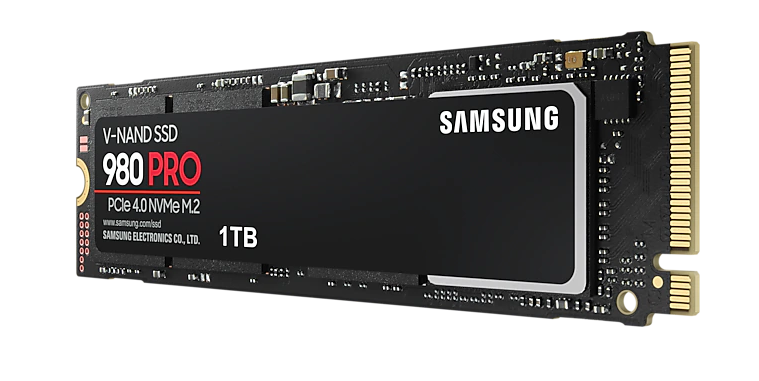 SSD Samsung 980 Pro MZ-V8P1T0BW 1,0TB M.2 Typ 2280 PCIe 4.0 NVMe