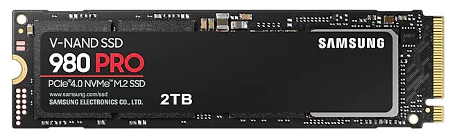SSD Samsung 980 Pro MZ-V8P2T0BW 2,0TB M.2 Typ 2280 PCIe 4.0 NVMe