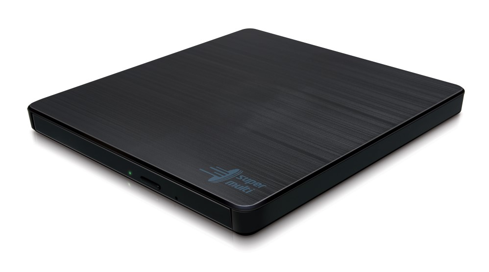 Hitachi/LG HLDS-GP60NB60 DVD-Brenner USB 2.0 extern slimline, schwarz