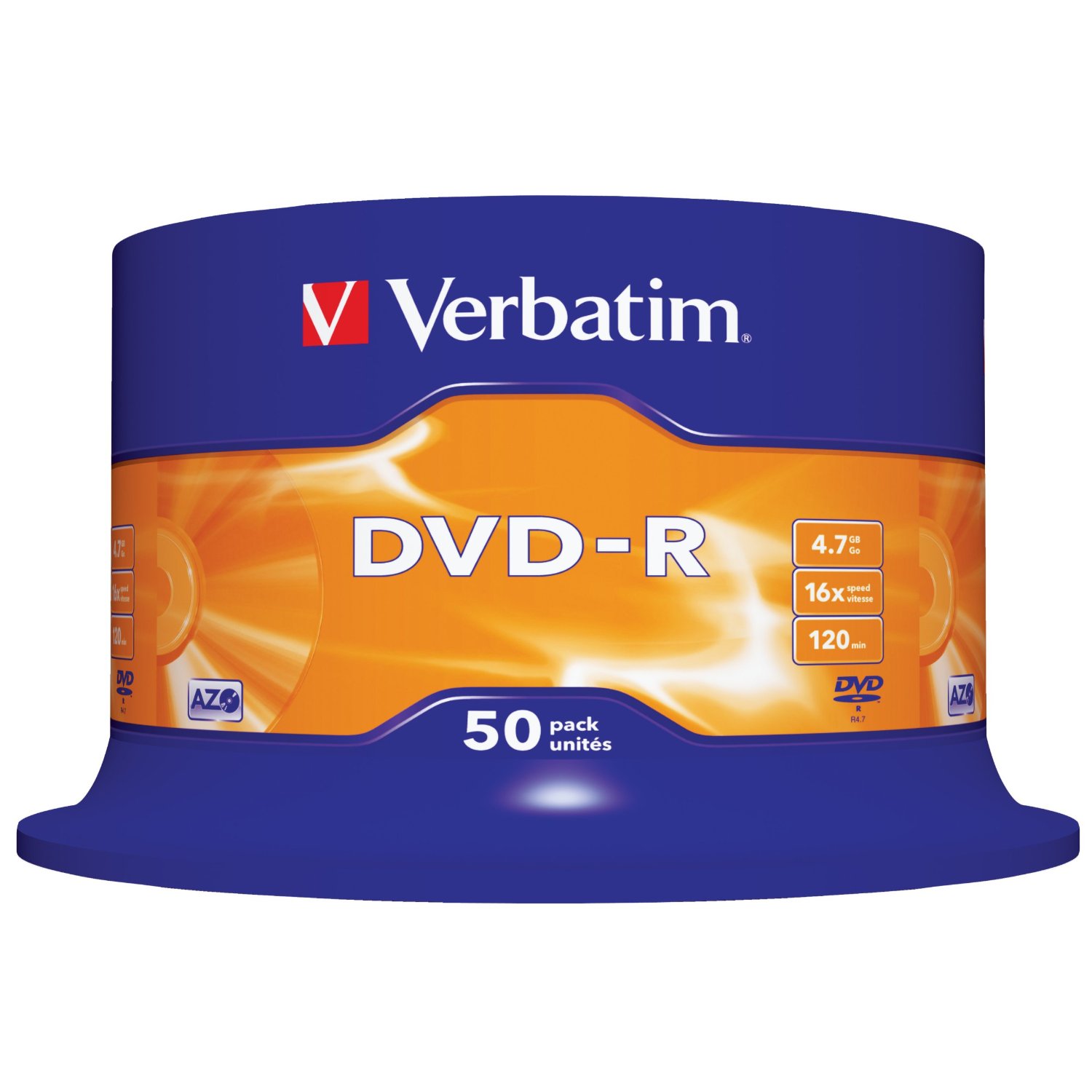 DVD-R  Rohling  Verbatim  50er Spindel 16x/4.7GB