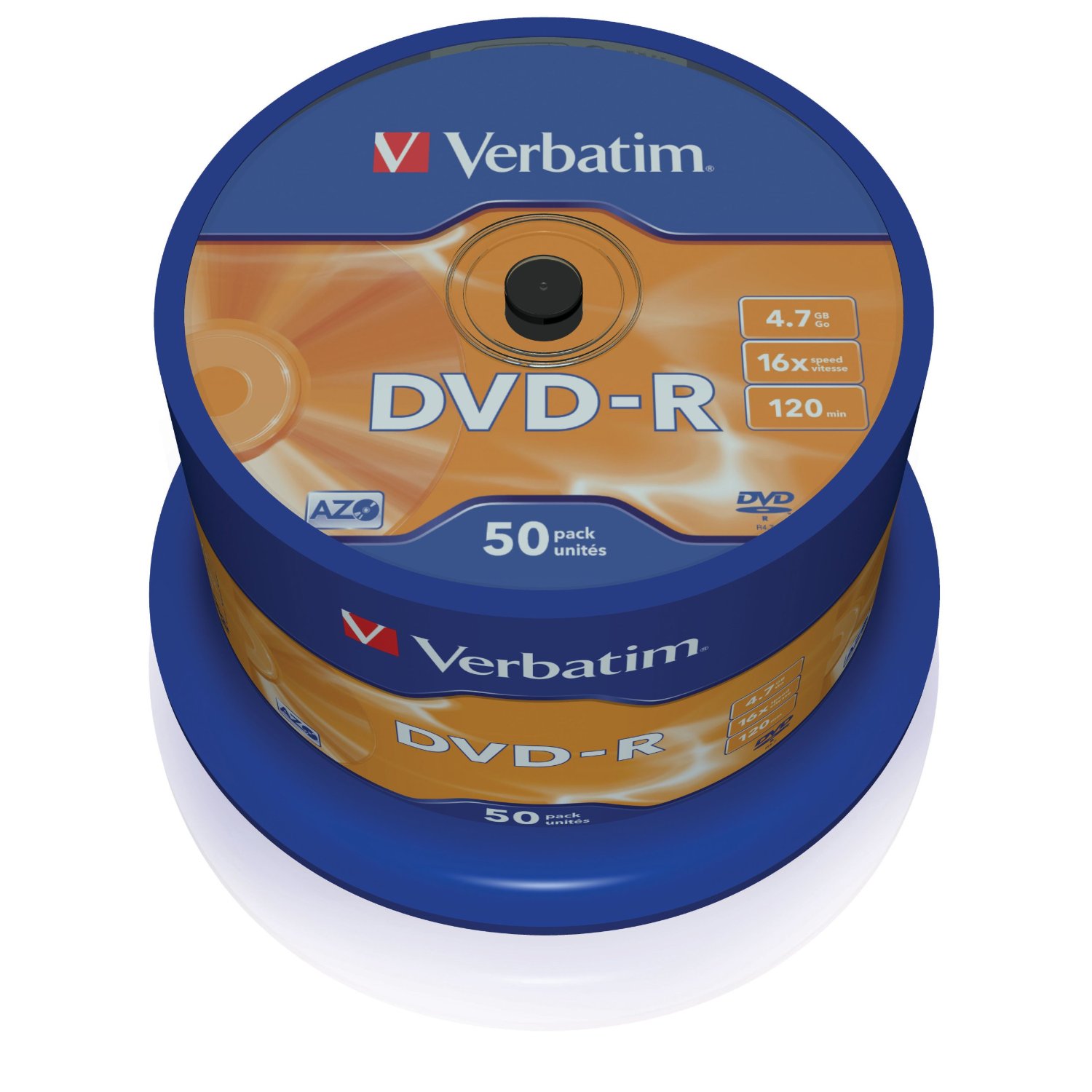 DVD-R  Rohling  Verbatim  50er Spindel 16x/4.7GB