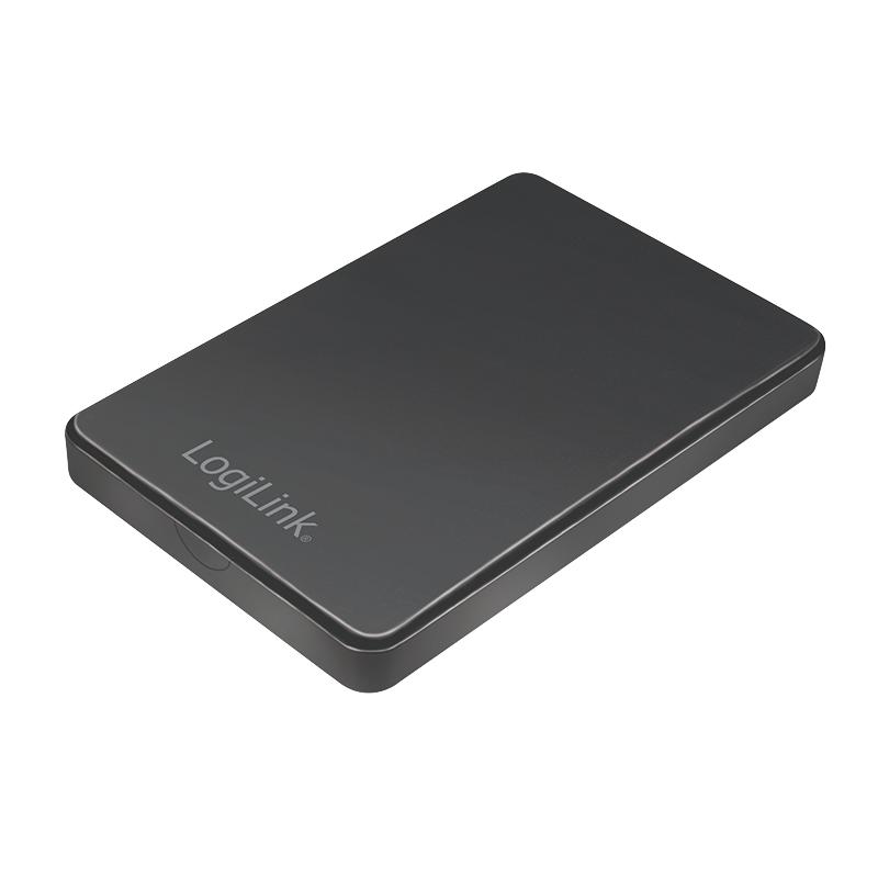 LogiLink  USB 3.0 Gehäuse für 2.5" SATA HDD`s, PVC schraubenlos, schwarz