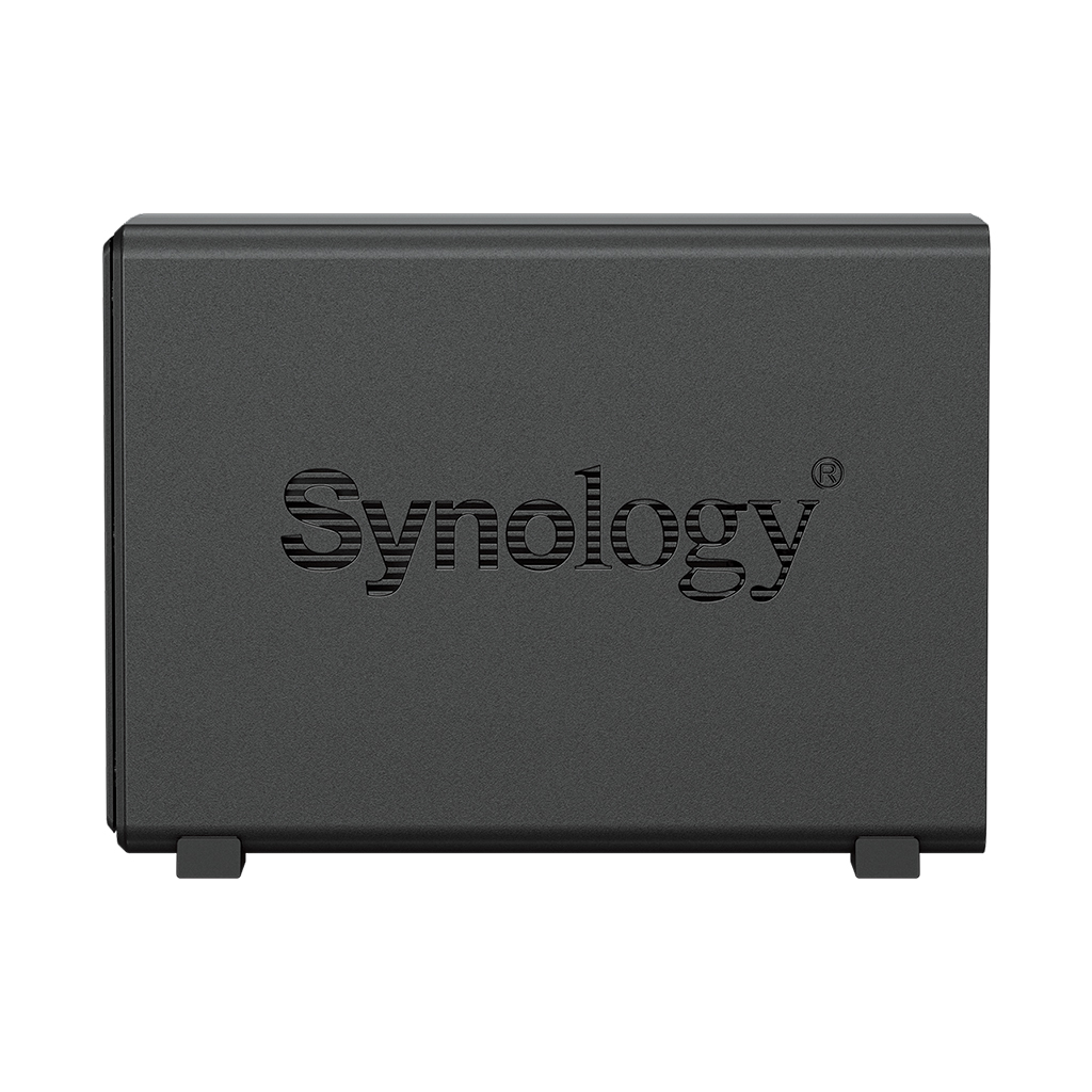 Synology DS124 Disk Station NAS Gehäuse für 1x SATA-HDD 1,7Ghz 1GB RAM 2xUSB3 1xRJ45