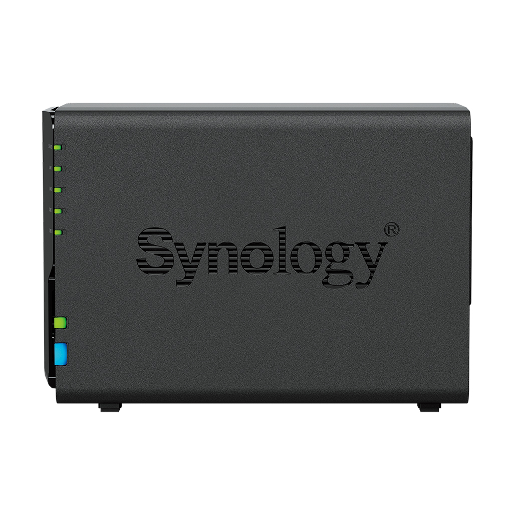 Synology DS224+ Disk Station NAS Gehäuse für 2x SATA-HDD 2,0Ghz 2GB RAM 2xUSB3 1xRJ45