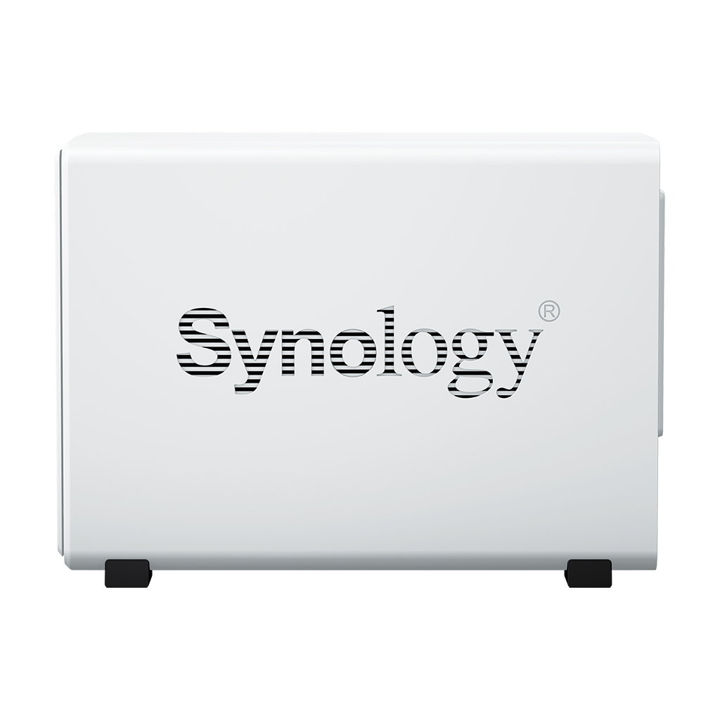 Synology DS223j Disk Station NAS Gehäuse für 2x SATA-HDD 1,7Ghz 1GB RAM 2xUSB3 1xRJ45