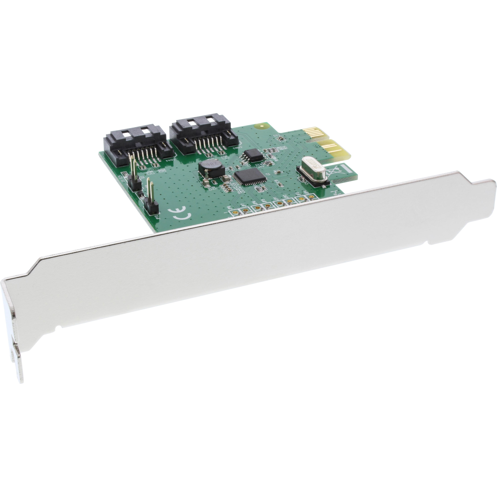 InLine PCIe HDD Raid Kontroller 2xSATA III int., inkl. LP Slotblende