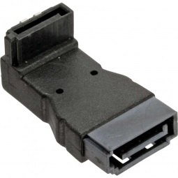SATA Adapter  Stecker / Buchse, gewinkelt nach unten, zum Adaptieren