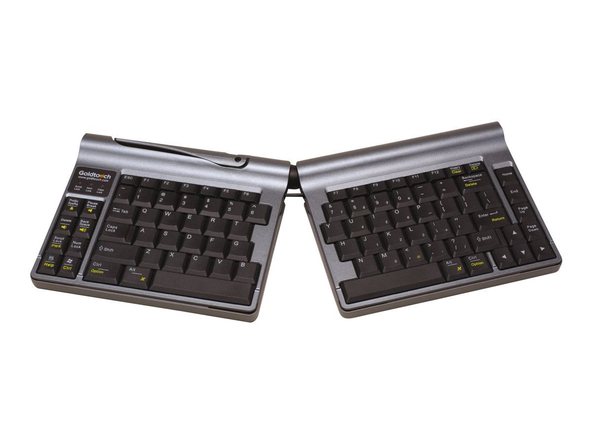 BakkerElkhuizen ergonomische Travel Tastatur, USB