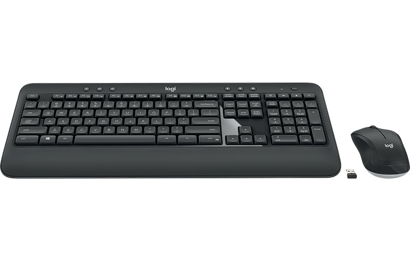 Logitech Wireless Combo MK540 Tastatur & Maus USB Funk, deutsch, schwarz