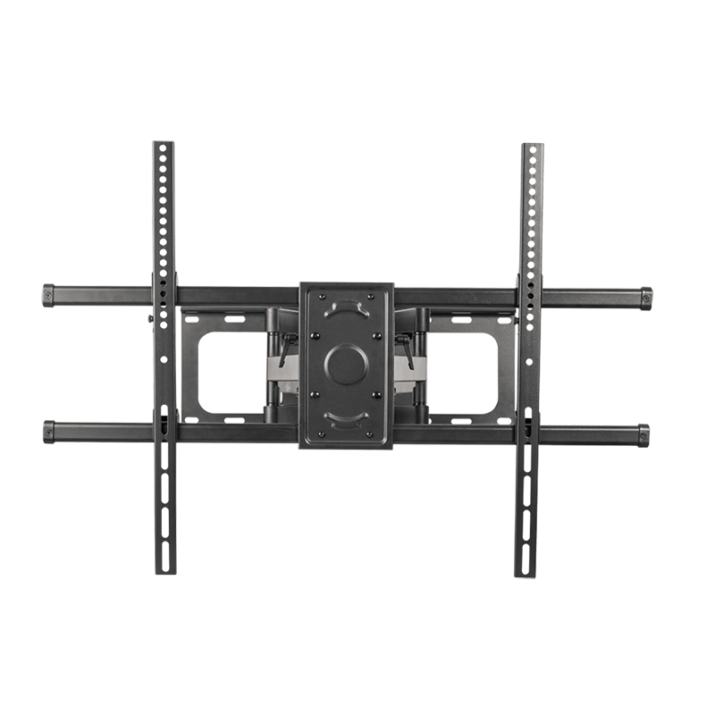 LogiLink TV-Wandhalterung Stahl 99-220cm (50-90Zoll) neigbar / schwenkbar, schwarz