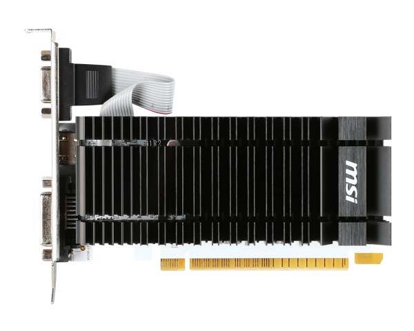 MSI nVidia GT 730 2048MB DDR3 HDMI / DVI / VGA, passiv, PCIe
