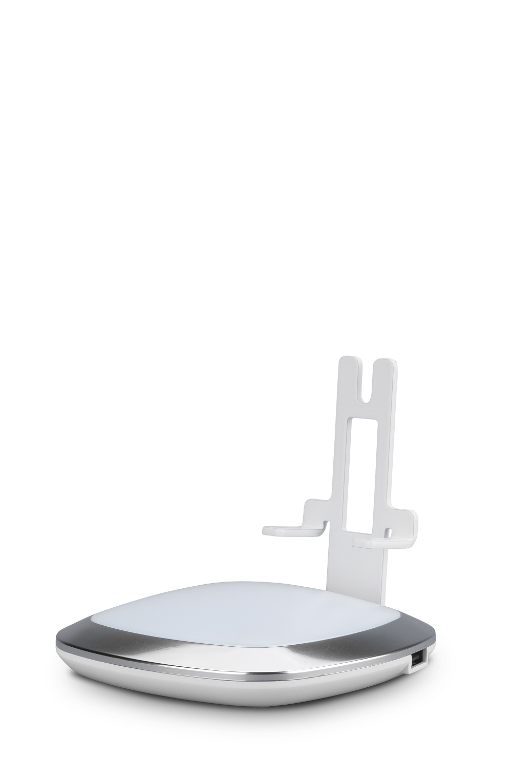 FLEXSON P1-ICS leuchtender Desk Stand für SONOS PLAY.1 in weiss Ambient-Light dimmbar