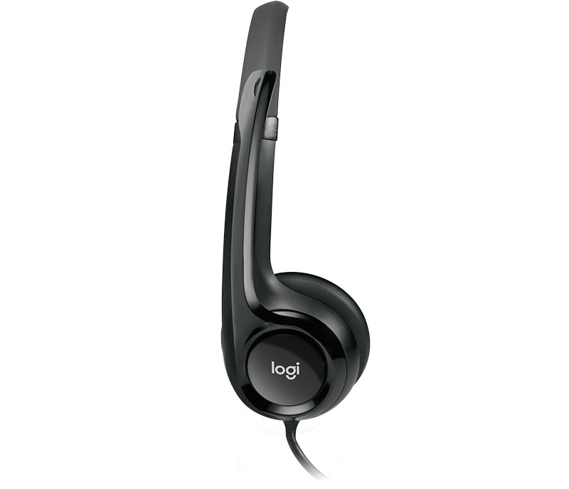 Logitech Headset H390 USB Stereo Microfon, schwarz