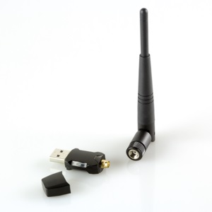 LogiLink WL0238 WLAN 802.11 AC Micro Adapter m. abnehmb. Antenne