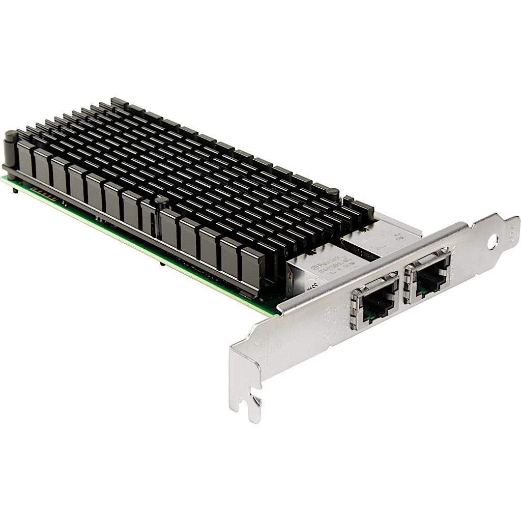 Argus ST-7214 Netzwerkkarte Intel® X540 2xRJ/45 bis 10 Gigabit, PCIe x8 v2.1