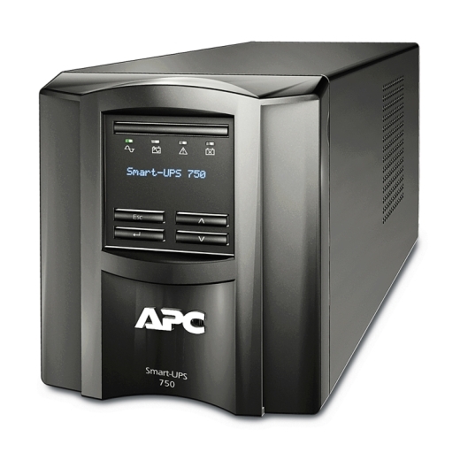 APC SMT750IC Smart-UPS 750VA LCD 230V Tower SmartSlot USB 5min Runtime 500W with SmartConnect