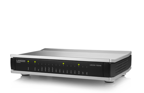 Lancom 1793VAW VoIP-Router mit VDSL2/ADSL2+ Modem Annex A/B/J/M ISDN-VoIP- & Analog-Wandlung