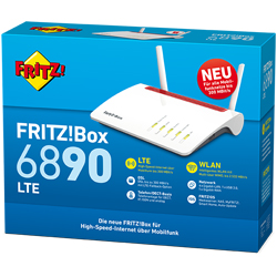 AVM Fritz!Box 6890 LTE Modem / Router / TK / VoIP / GLAN / WLAN-AC