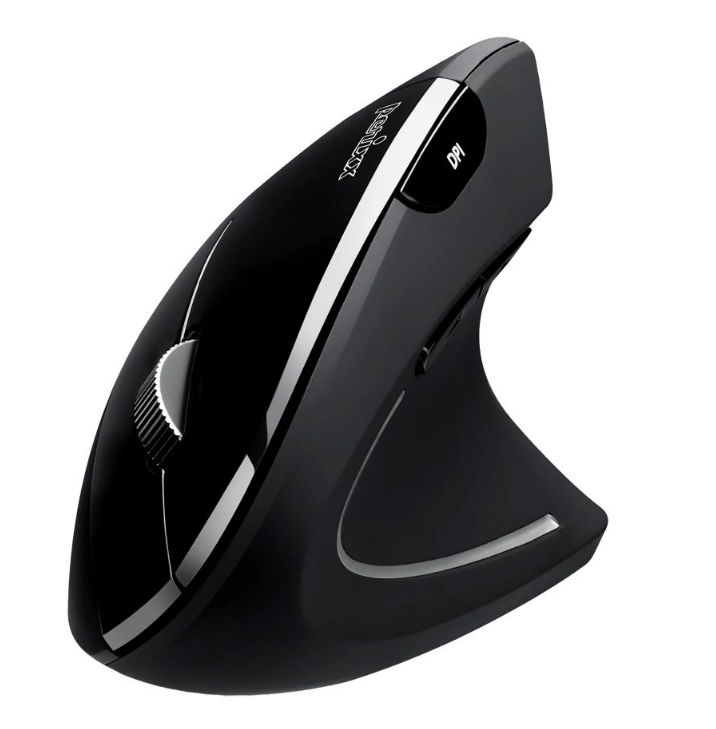 Perixx PERIMICE-813, wireless ergonomische Vertical Maus, schwarz