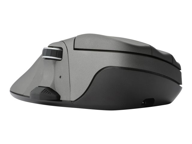 Contour Mouse  wireless, linkshänder extra groß, grau