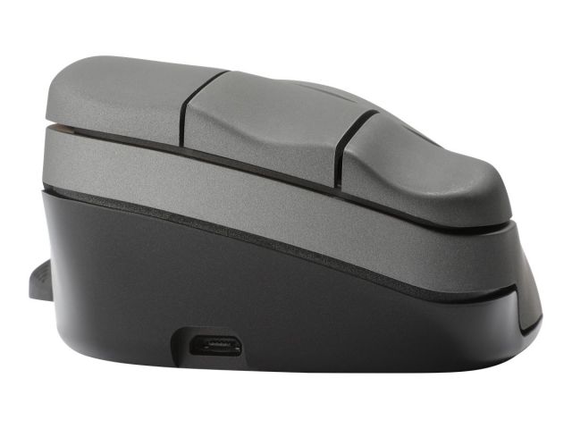 Contour Mouse  wireless, linkshänder extra groß, grau