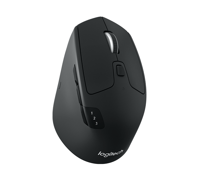 Logitech M720 Triathlon Wireless Mouse 2,4GHz / Bluetooth, schwarz