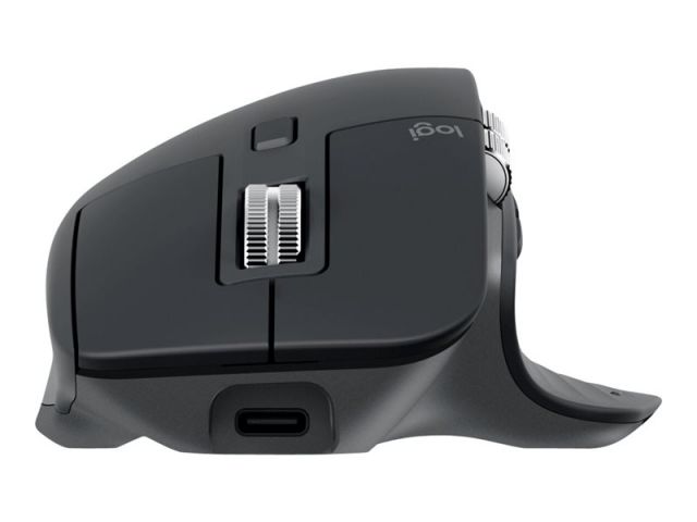 Logitech MX Master 3S Wireless Laser USB / Bluetooth Mouse, graphite