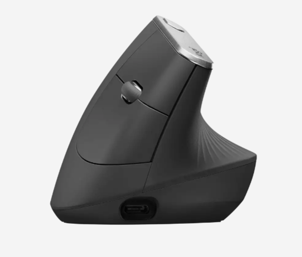 Logitech MX Vertical Wireless Laser USB / Bluetooth Mouse, graphite
