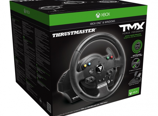 ThrustMaster Force Feedback TMX Racing Wheel, Lenkrad und Pedalenset für PC / XBOX  USB, schwarz