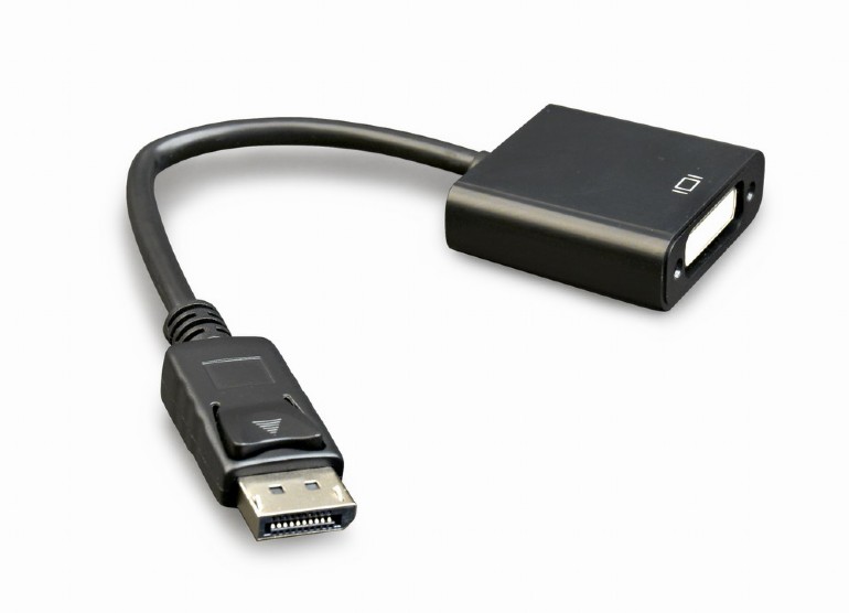 DisplayPort - DVI Adapterkabel 1x DP Stecker / 1x DVI-D Buchse
