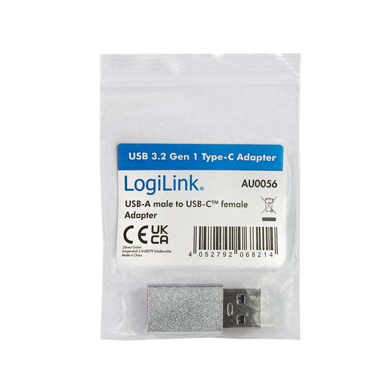 USB C/A Adapter - USB-C-Buchse > USB 3.0-Stecker (Typ A)