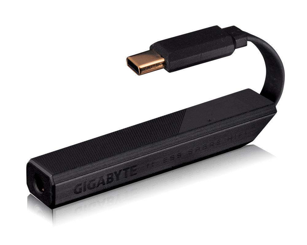 USB C DAC Gigabyte GP-JODY ESSential USB DAC