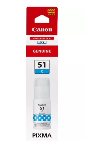 Canon GI-51 C Tintenpatrone für G1520, G2520, G2560, G3520, G3560 cyan