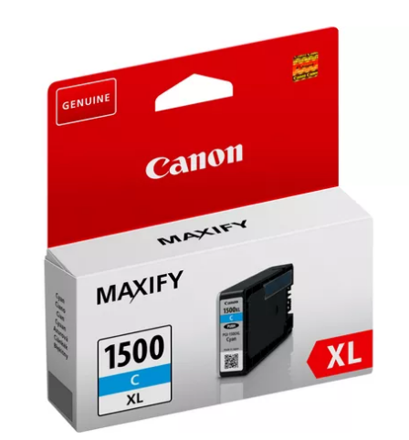 Canon PGI-1500XL  C Tintenpatrone für MAXIFY MB2150 MB2350 MB2750, cyan