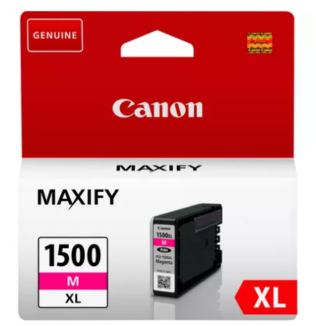 Canon PGI-1500XL  M Tintenpatrone für MAXIFY MB2150 MB2350 MB2750, magenta